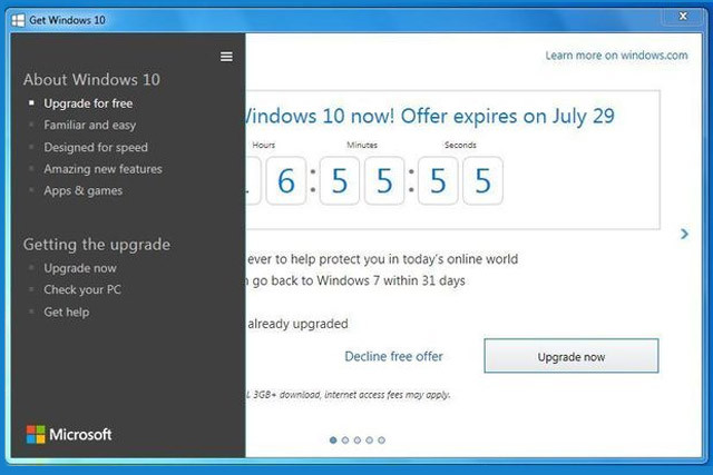 Latest Windows 10 Upgrade Notice Is As Pushy As Ever | Digital Trends