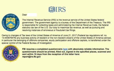 IRS Warns of Emails Spreading Ransomware